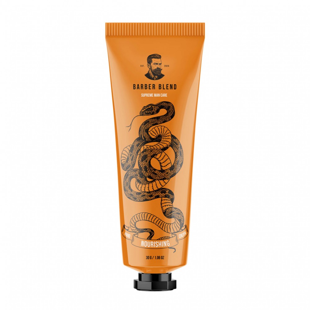Парфумований живильний крем для рук Nourishing Hand Cream Barber Blend 30г