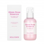 Мультифункціональна трояндова мікроемульсія для обличчя Hollyskin Glaze Rose Essence 200 мл