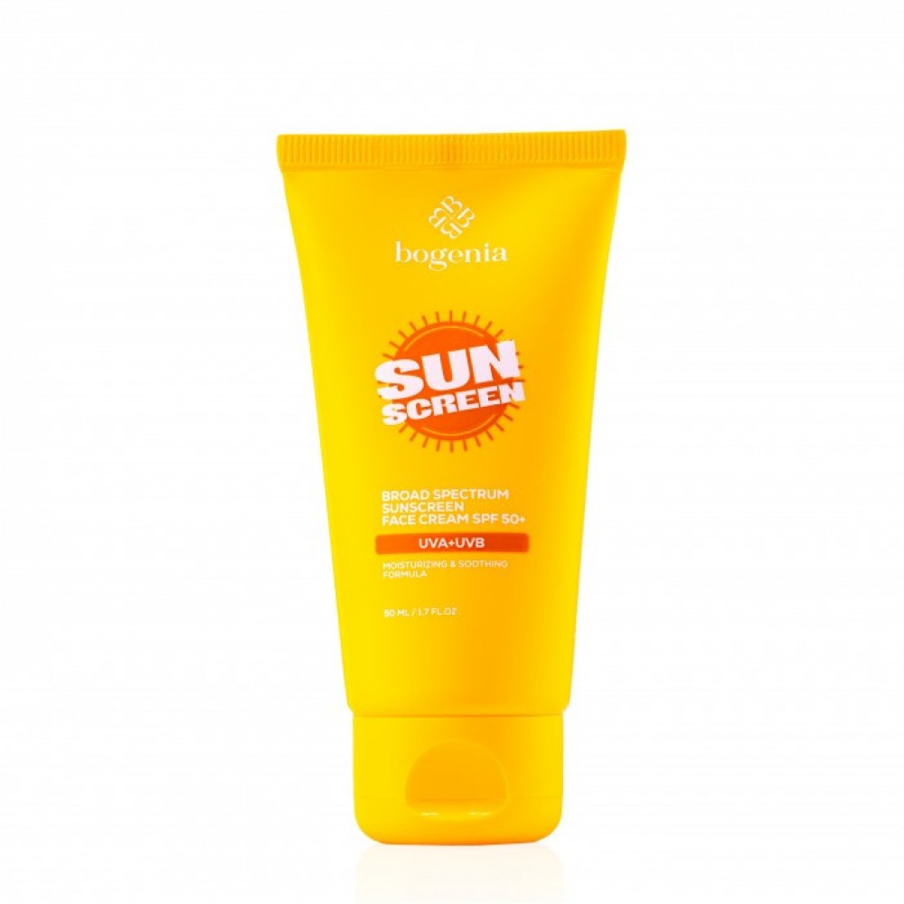 Сонцезахисний крем Sunscreeen Face Cream SPF50+ Bogenia BG463 50 мл