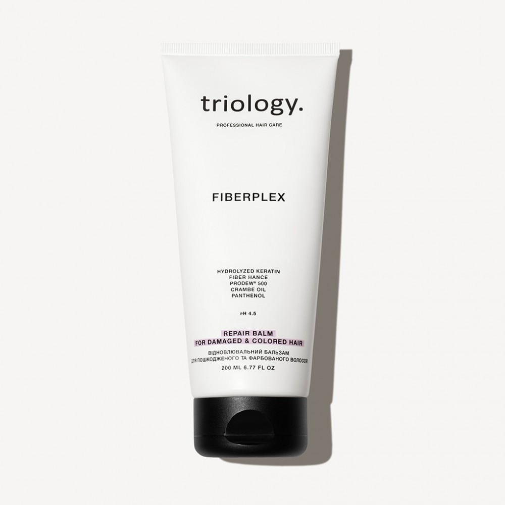 Відновлювальний шампунь для пошкодженого та фарбованого волосся Fiberplex Triology 500 мл