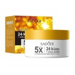 Патчі гідрогелеві Sadoer 24 К Golden + Collagen Glossy 5Х Eye Mask