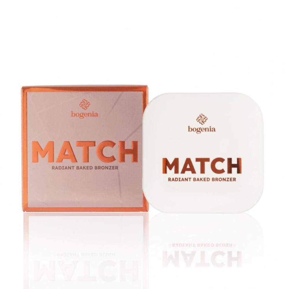Запечений бронзер MATCH Radiant Baked Bronzer Bogenia BG670