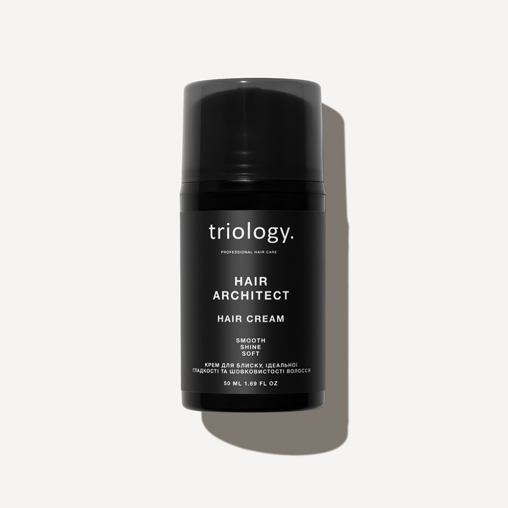 Крем для блиску, ідеальної гладкості та шовковистості волосся Hair Architect Triology 50 мл