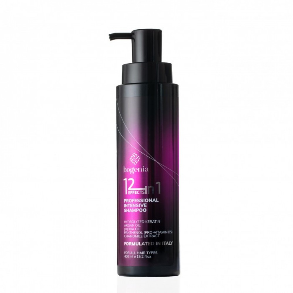 Шампунь для волосся Shampoo 12в1 Bogenia BG465 400 мл