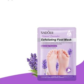 Маска для ніг відлущуюча Sadoer lavender exfoliating foot film 35g