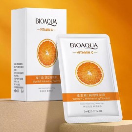 Есенція для обличчя в стиках Bioaqua з екстрактом вітаміну C, 30 стиків * 2 мл