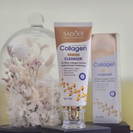 Пінка для вмивання з колагеном від зморшок Sadoer Collagen Anti-Aging , 100 мл