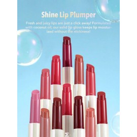Помада желе плампер Sheglam Pout-Perfect Shine Lip Plumper Оригінал