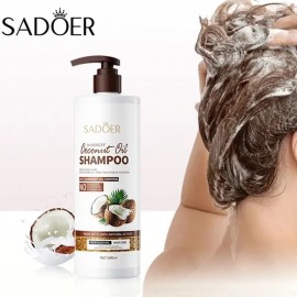 Шампунь для волосся Sadoer з кокосовою олією 500 мл