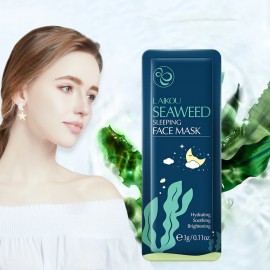 Нічна маска для обличчя з екстрактом водоростей Laikou Seaweed Sleeping Face Mask 3g