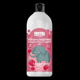 Дитячий шампунь і піна для ванни 2в1 Barwa Cosmetics Bebi Kids Shampoo, 500 мл