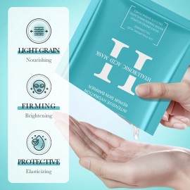 Тканинна маска для обличчя Bioaqua Hyaluronic з гіалуроновою кислотою