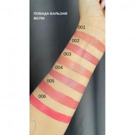 Помада-бальзам для губ Glossiness Lipstick Balm Bogenia BG750