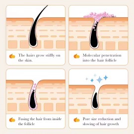 Крем для депіляції з вітаміном С Sadoer Hair Removal Whitening Cream 60г