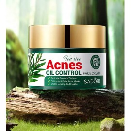 Крем для обличчя Sadoer Анти акне з чайним деревом Sadoer Tea Tree Acnes Oil Control Face Cream 50г
