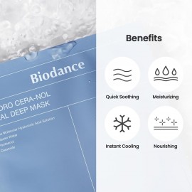 Гідрогелева маска для обличчя Biodance - Hydro Cera-nol Real Deep Mask