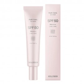 Сонцезахисний крем для обличчя Hollyskin 40мл SPF 50 та Крем для щоденного очищення обличчя Hollyskin So Clean у ПОДАРУНОК