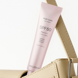 Сонцезахисний крем для обличчя Hollyskin 40мл SPF 50 та Крем для щоденного очищення обличчя Hollyskin So Clean у ПОДАРУНОК