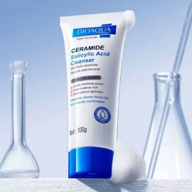 Пінка для вмивання Bioaqua Ceramide Salicylic Acid Cleanser з церамідами, 100 г