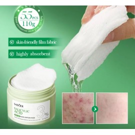 Педи Анти акне із саліциловою кислотою Sadoer для обличчя Salicylic Acid 3% 55 шт
