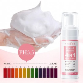 Пінка-мус для вмивання Sadoer 4 In 1 Repair & Clean Facial Mousse 150 мл