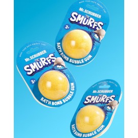 Бомбочка для ванни The Smurfs Bubble gum Mr.Scrubber