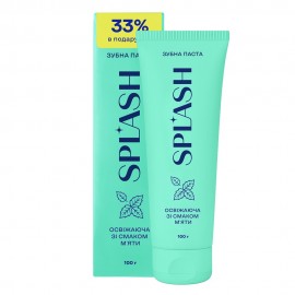 Зубна паста Splash з відбілювальним ефектом 75+25г