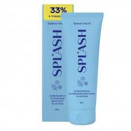 Зубна паста Splash з відбілювальним ефектом 75+25г