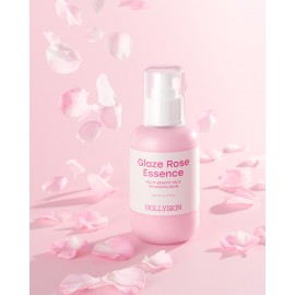 Мультифункціональна трояндова мікроемульсія для обличчя Hollyskin Glaze Rose Essence 200 мл
