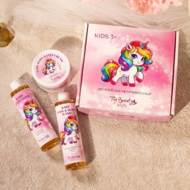 Бокс дитячий "Райдужний поні" 3 товари в коробці Top Beauty
