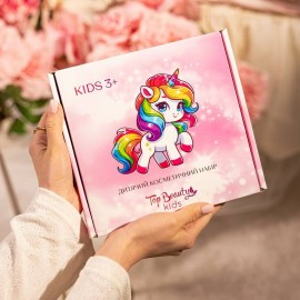 Бокс дитячий "Райдужний поні" 3 товари в коробці Top Beauty