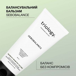 Балансувальний шампунь для волосся і шкіри голови схильних до жирності Sebobalance Triology 500 мл