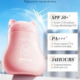 Сонцезахисний лосьйон Sadoer Whitening Hydrate SPF 50+ PA+++ 60 г