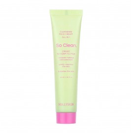 Сет Матуючий сонцезахисний крем для обличчя Hollyskin Dry Touch.SPF50 40 мл та Крем для щоденного очищення шкіри обличчя HOLLYSKIN