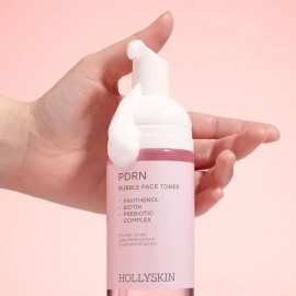 Пінний тонер Hollyskin SALMON DNA PDRN для природного оновлення шкіри 150 мл