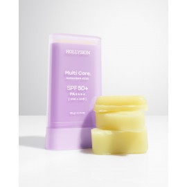 СЕТ: Сонцезахисний стік для обличчя Hollyskin Multi Care. SPF 50+ 20г+Крем для щоденного очищення шкіри обличчя Hollyskin So Clean. з екстрактом камелії і рисом 