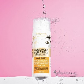 Сонцезахисний зволожуючий крем для тіла SPF 50 Top beauty 100 мл із колагеном