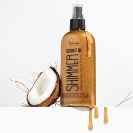 Спрей масло для засмаги з шиммером Top Beauty SPF 15 200 мл