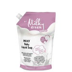Дитяче рідке мило "Мамина ніжність" 0+, Milky Dream дой-пак 450 мл