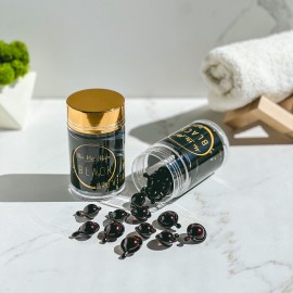 Чорні капсули для волосся Ma Vie Mari Hair ProVitamin Black для блиску волосся та SPF-захисту від сонця