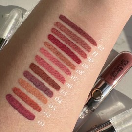 Блиск помада 2в1 матовий+дзеркальний Kiss Beauty Bicolor Lip