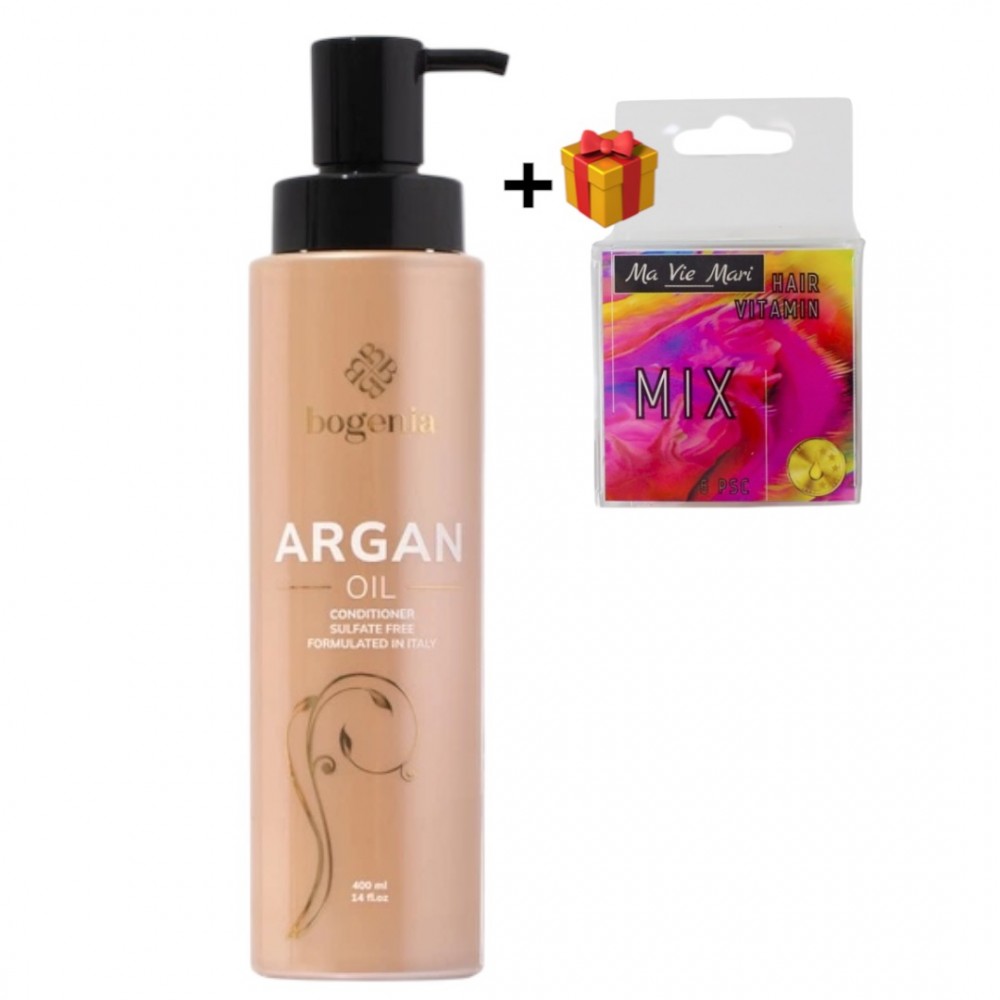 Кондиціонер для волосся з аргановою олією Bogenia BG411 400 мл