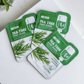 Маска для обличчя із зеленим чаєм Laikou Tea Tree Mud Mask 5g