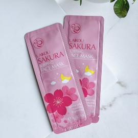 Нічна маска для обличчя з екстрактом сакури Laikou Sakura Sleeping Face Mask 3г