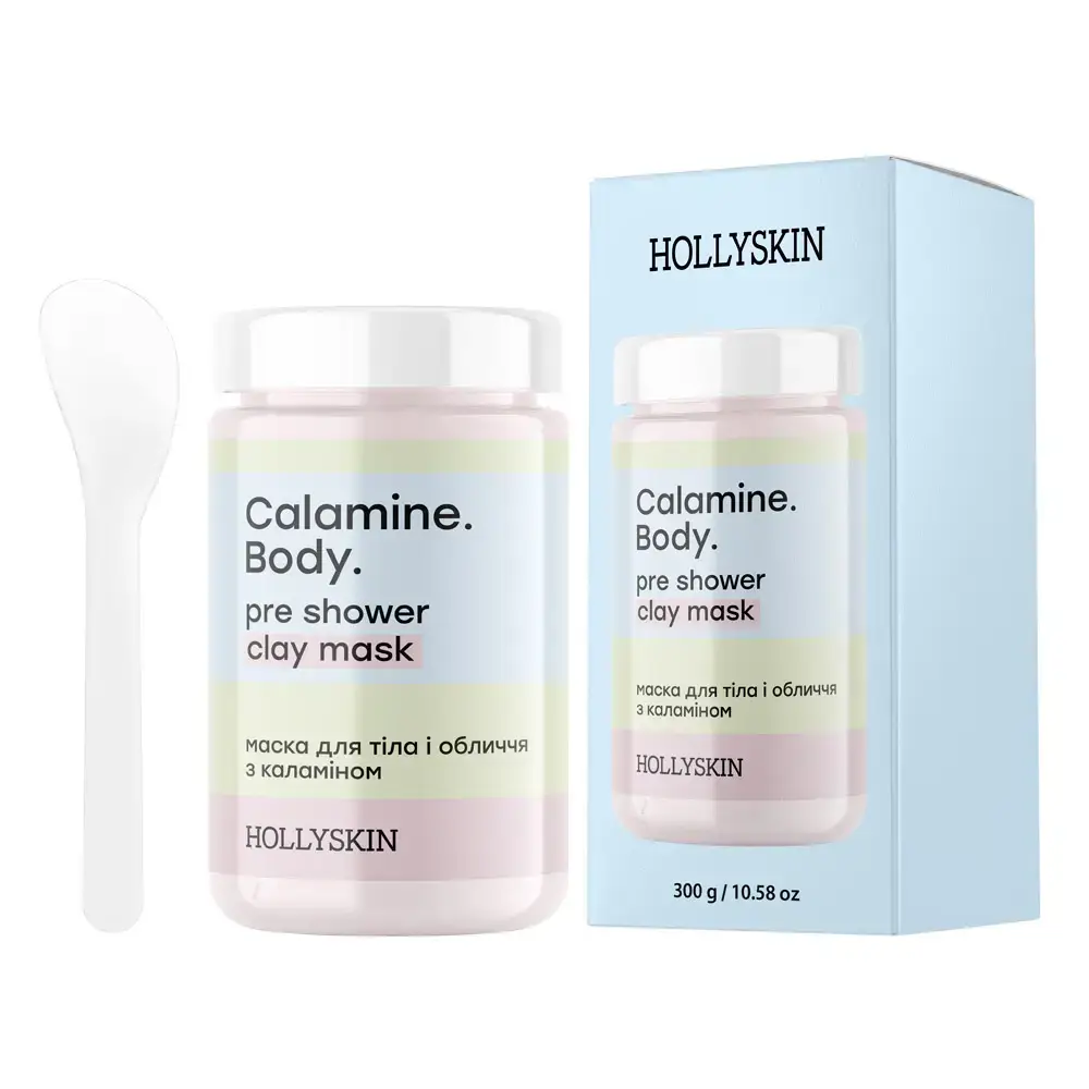 Маска для тіла і обличчя Hollyskin Calamine 300 г 