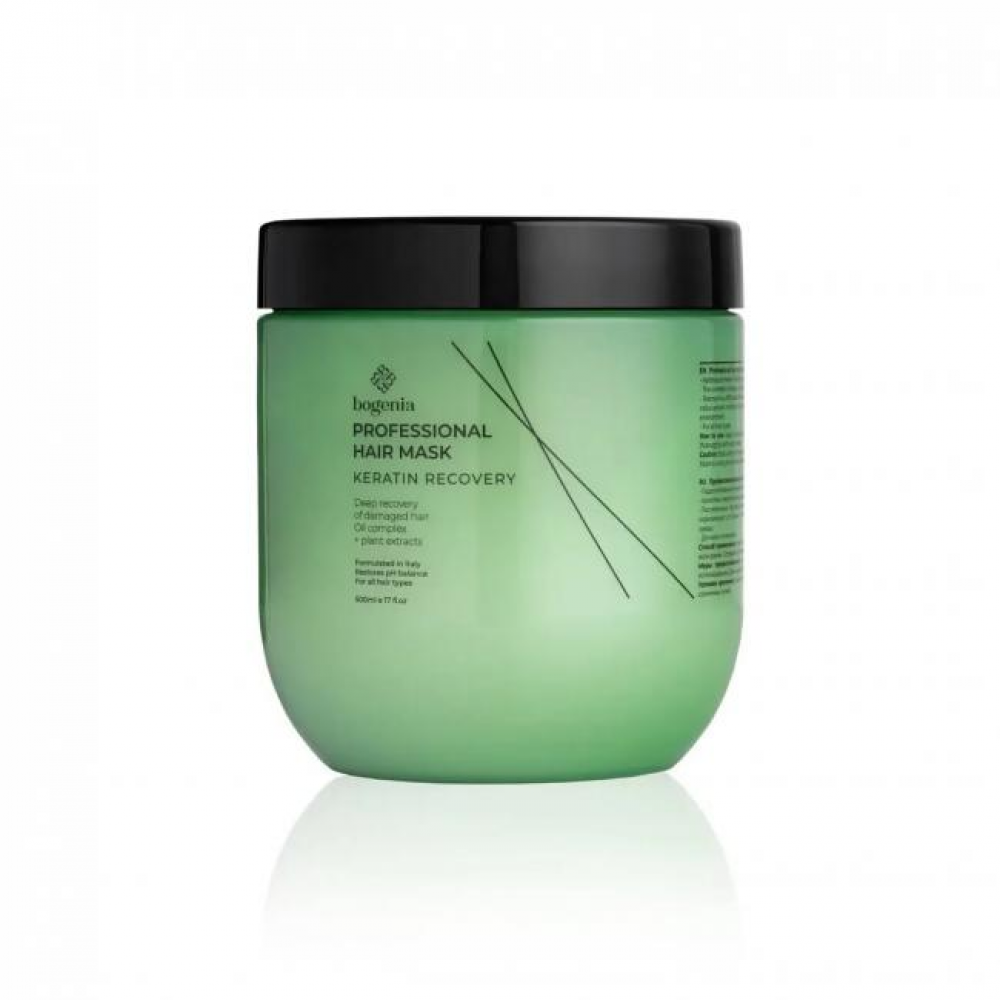 Маска для волосся "Кератинове Відновлення" Bogenia BG404 400 мл