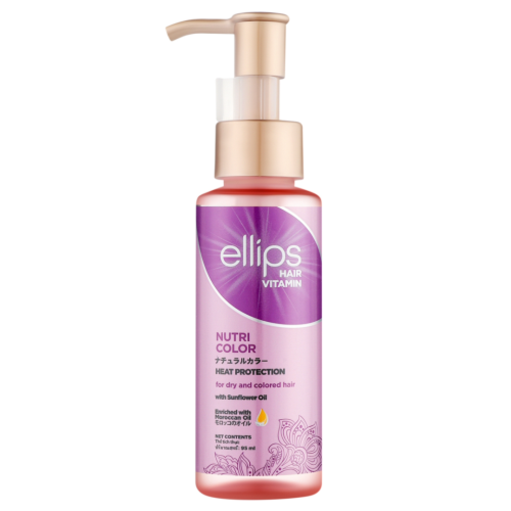 Олія для волосся "Сяйво кольору" Hair Vitamin Nutri Color Ellips 95 мл