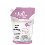 Дитяче рідке мило "Мамина ніжність" 0+, Milky Dream дой-пак 450 мл