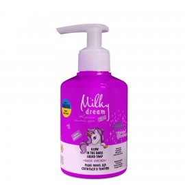 Рідке мило, що світиться в темряві "Монстрик Max" та "Чарівна Єдиноріжка" 270 мл Milky Dream