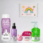 Набір для догляду за тілом та волоссям для  дівчаток від 3 років Чарівна Єдиноріжка  у подарунковій коробці